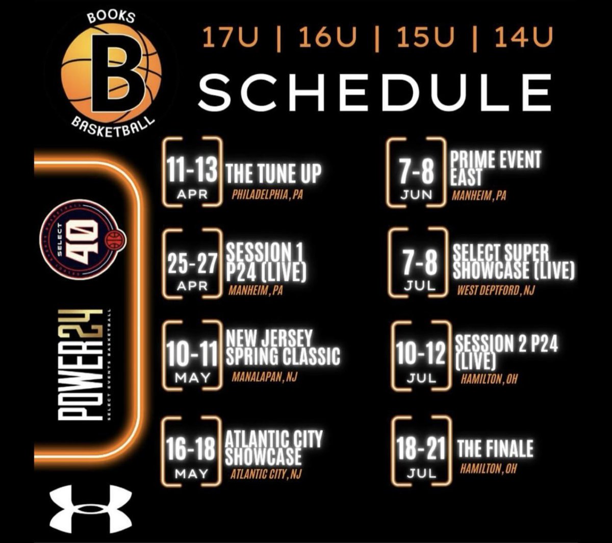 Reagen Powell (@reagenpowell) on Twitter photo Looking forward to hooping w 17u <a href="/TEAMBBA_/">Books and Basketball Academy</a> this AAU π season. ππ€ See below for scheduleπππ
<a href="/EJayArrow/">E J π</a> <a href="/PGHNewJersey/">Prep Girls Hoops New Jersey</a> <a href="/JrAllStarBB/">Jr. All-Star Girls Basketball</a>
<a href="/ATChallenged/">Athletically Challenged</a>
<a href="/ACPressMcGarry/">Michael McGarry</a>
<a href="/CMCSports/">Brian Cunniff</a>
<a href="/MTHSAthletics1/">MTHS Athletics</a> Looking forward to hooping w 17u <a href="/TEAMBBA_/">Books and Basketball Academy</a> this AAU π season. ππ€ See below for scheduleπππ
<a href="/EJayArrow/">E J π</a> <a href="/PGHNewJersey/">Prep Girls Hoops New Jersey</a> <a href="/JrAllStarBB/">Jr. All-Star Girls Basketball</a>
<a href="/ATChallenged/">Athletically Challenged</a>
<a href="/ACPressMcGarry/">Michael McGarry</a>
<a href="/CMCSports/">Brian Cunniff</a>
<a href="/MTHSAthletics1/">MTHS Athletics</a>