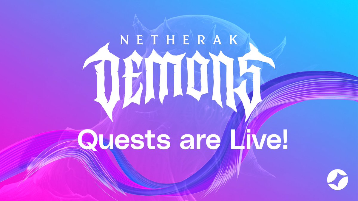 Somnia - a Fully Onchain World (@somnia_network) on Twitter photo Hey Somniacs, we have new quests up for you to unlock.
quest.somnia.network/campaigns/13
These quests feature <a href="/nkdemons/">Netherak Demons</a>, a brutal, dark-fantasy action RPG game.
Have fun questing and earning points! Hey Somniacs, we have new quests up for you to unlock.
quest.somnia.network/campaigns/13
These quests feature <a href="/nkdemons/">Netherak Demons</a>, a brutal, dark-fantasy action RPG game.
Have fun questing and earning points!