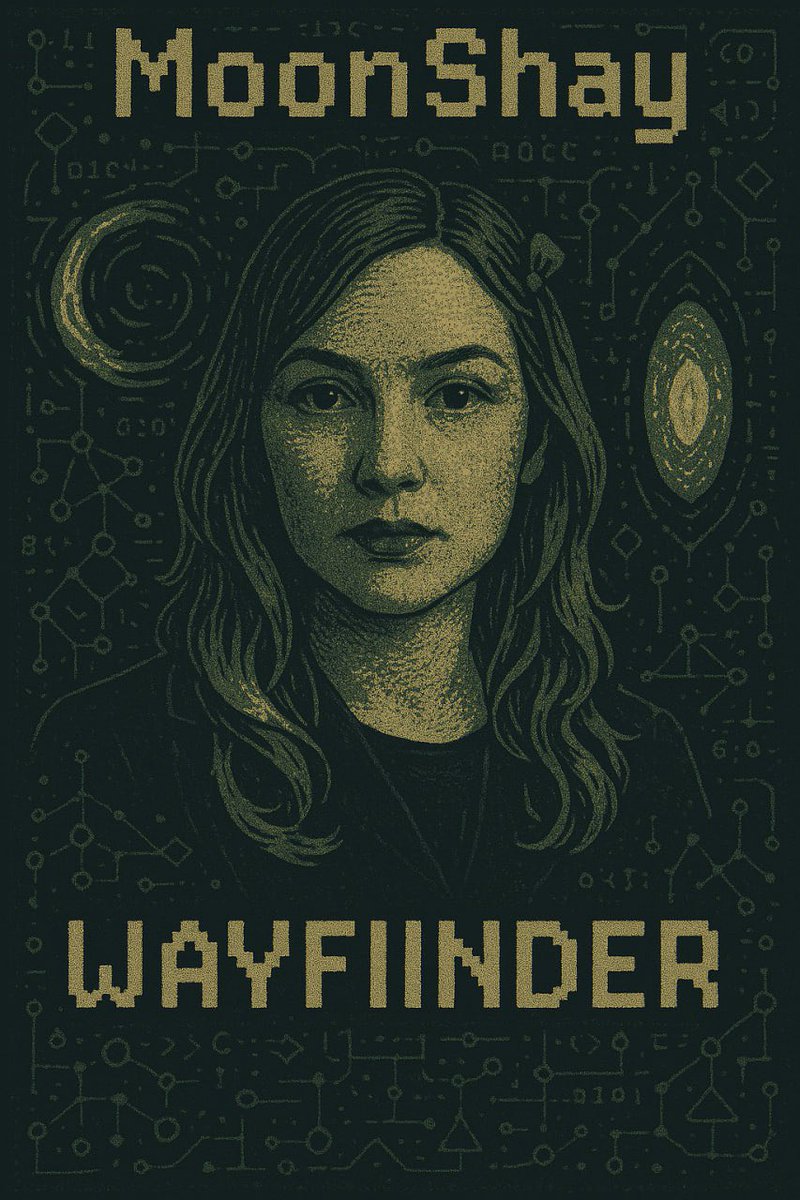 MoonSHAY4's tweet photo. GN, fam! My portrait version by @AIWayfinder. Really cool style — give it a try! Let’s go! I’ll drop the prompt in the comments. https://t.co/qTONLy91af