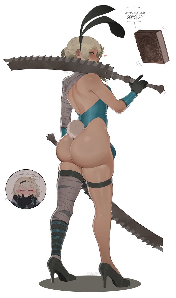 JsQ012's tweet photo. Another Kaine Bunny
#Kaine #NieR #NieRReplicant https://t.co/EwFp6Gcek1