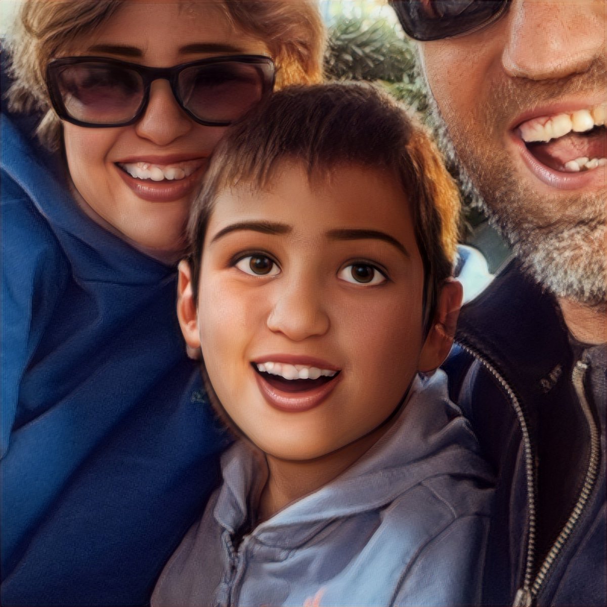 yrys_1977's tweet photo. Ci siamo cartoonizzati...solo che Luca non mi sembra proprio uguale...🤔🤔🤣🤣😜😉 [io sono più un quadro!]
#autismononverbale 
#happyfamily 
#cartoonfamily https://t.co/PM3d5XqkEw