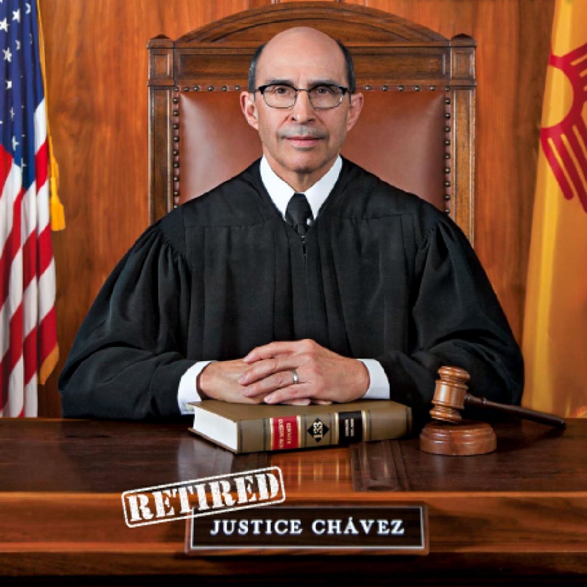 🚨 Don’t forget! Tomorrow, April 10, at 10 a.m. in the GSSC Presentation Room, former NM Supreme Court Chief Justice &amp; ENMU alum Ed Chavez presents “Justice is a Community Project.” 

Can’t make it in person? 
Watch the livestream: shorturl.at/iji3u