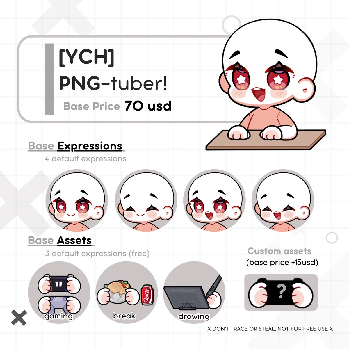 Matitaart's tweet photo. ✨COMMISSIONS OPEN - VGEN✨
[RTs are very appreciated ♡]
✅slots limited
✅Ych commission https://t.co/GXcBKmUGKz https://t.co/RTGasf1FRS