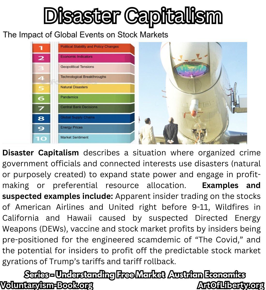 Trump’s "Dump &amp; Pump". According to CNBC:

At 9:37 a.m. ET, just minutes after the opening bell, Trump posted on Truth Social that “THIS IS A GREAT TIME TO BUY!!!” That post ended with the letters “DJT,” which is both the president’s initials and the ticker for Trump Media and