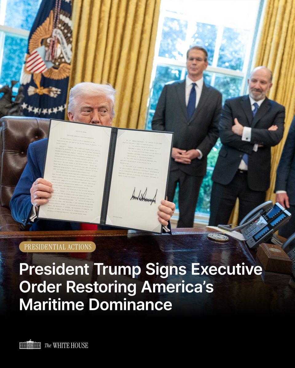 The White House tweet media