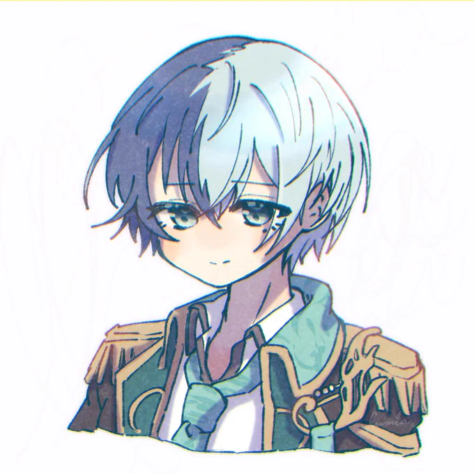 ワールドリンク冬弥くんチャプター読みました……わぁあ…………#イラスト #プロセカ #prsk_FA #1日1絵 #毎日投稿 #青柳冬弥 