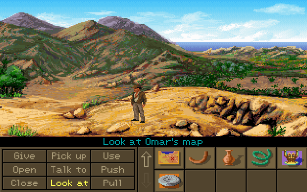 POStudios's tweet photo. Indiana Jones and the Fate of Atlantis, 1992. LucasArts. https://t.co/hHX1MKAbZc