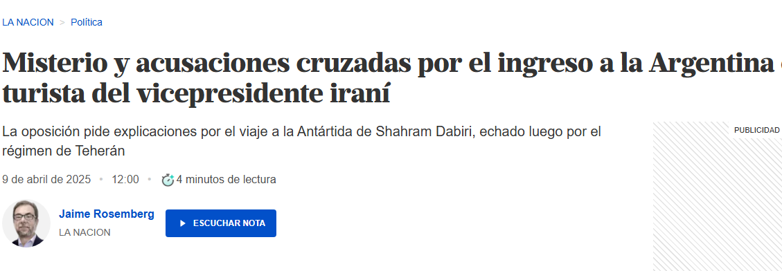 jaft224's tweet photo. @Cronistacom Y después entra el vicepresidente iraní como pancho por su casa. Me hacen reír los pelos del... https://t.co/Sjr4tJ8fAt