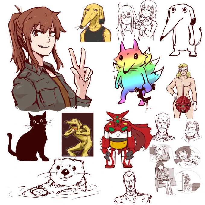 ノンジャンル絵描き 