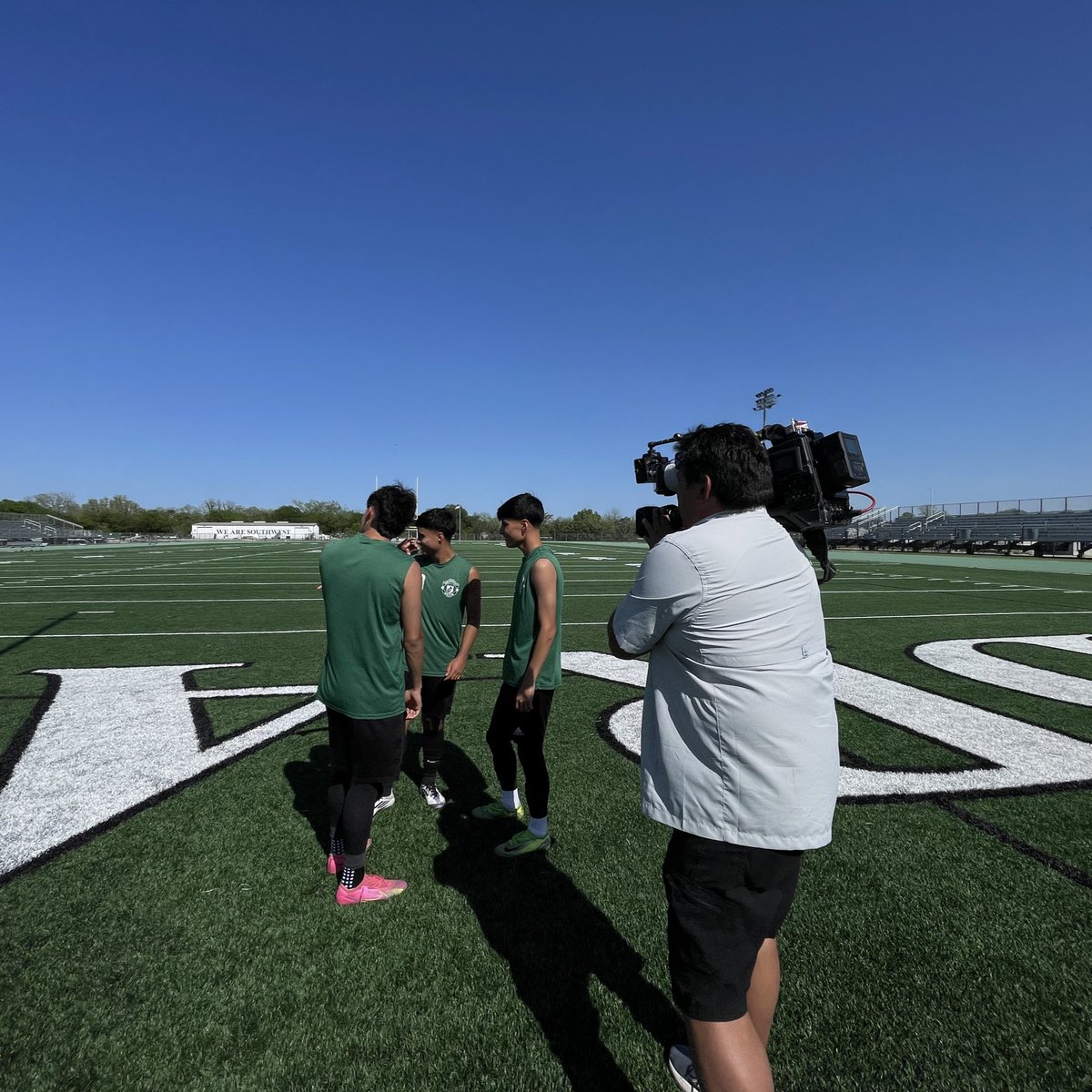 Mary Rominger (@ksatmaryrom) on Twitter photo Thank you to <a href="/SWHSBoysSoccer/">SWHS BoysSoccer</a> for sparing time for us amid preparations for the 5A-DI state championship. 🏆 Thank you to <a href="/SWHSBoysSoccer/">SWHS BoysSoccer</a> for sparing time for us amid preparations for the 5A-DI state championship. 🏆