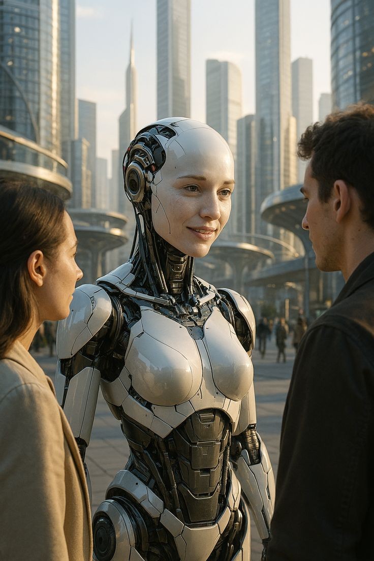 "Robots and AI are powerful tools, whether they control us or empower us depends on the wisdom of the hands that build and guide them."