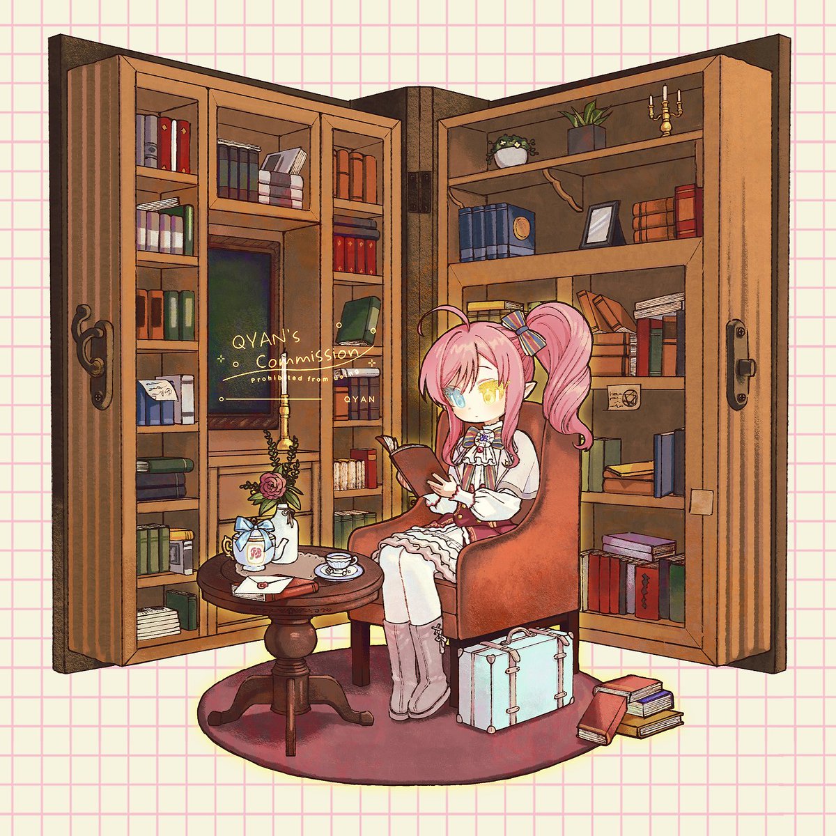 「commission 」|💖Qyan💖のイラスト