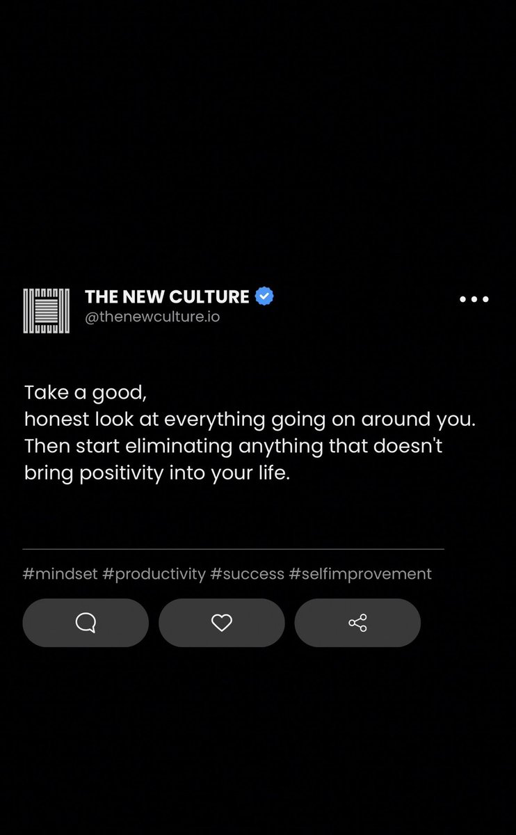thenewcul's tweet photo. Sometimes growth starts with letting go.
Take a moment to pause, observe, and release what no longer serves your peace. Protect your energy, always.

#PositiveVibesOnly #EnergyMatters #IntentionalLiving #MindfulMoments #thenewculture https://t.co/EdTB8k3iJq