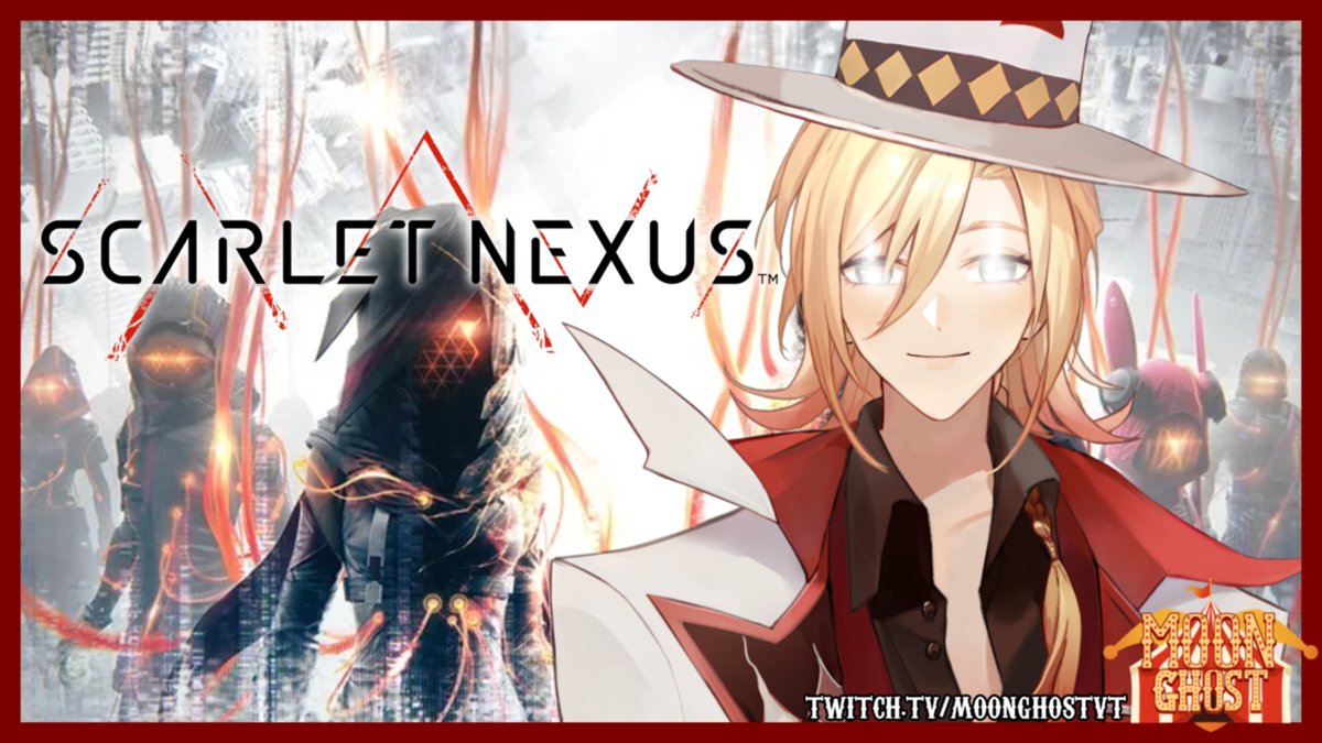 MoonghostVT's tweet photo. Hey there,
I'll be streaming SCARLET NEXUS tonight, it's my first time playing this game so this is going to be an interesting journey for me!
The stream will start at 10:30PM EDT
https://t.co/a5b3v4HJuE
#LiveMoonGhost #MoonGhost #Vtuber https://t.co/BSPii5VHJk