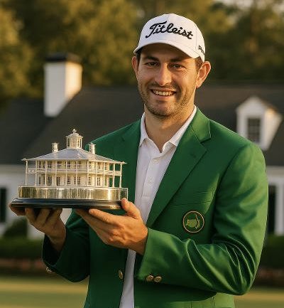 CLARS24's tweet photo. TGL champ turned Masters champ. https://t.co/1IsbxA1g1T