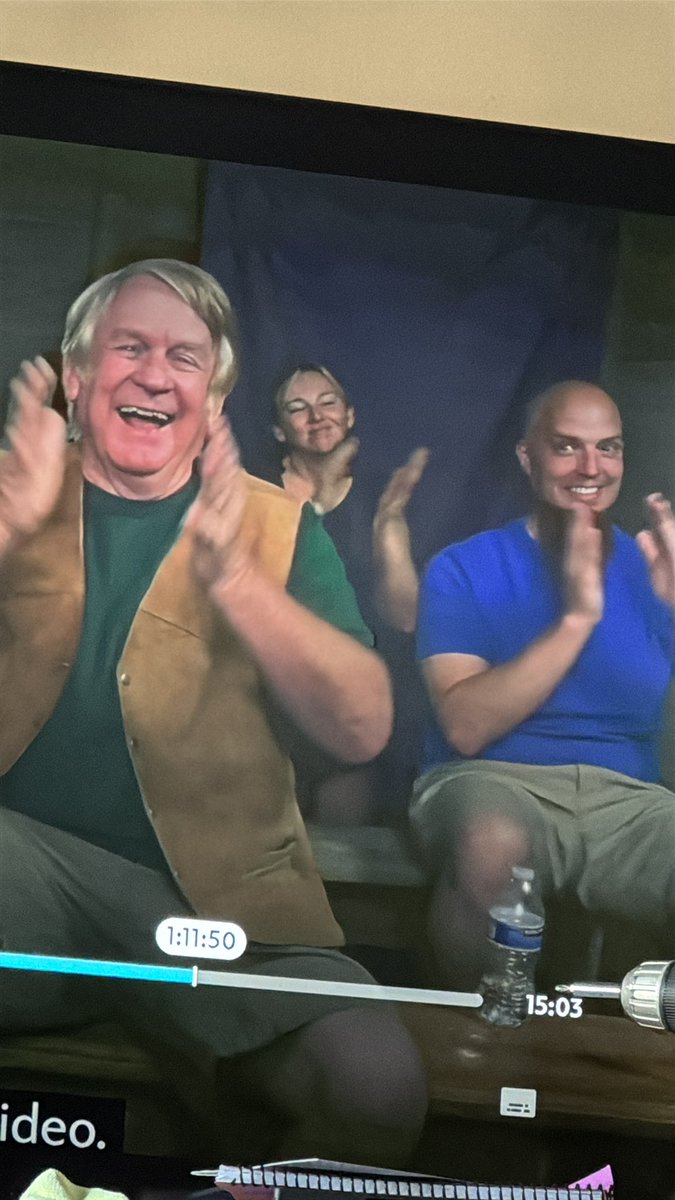 ChelseaRobson's tweet photo. The moment you realize your face is in a Disney Documentary and say to yourself “I’ve made it.” #notjustagoof #GoofyMovie @Rotoscopers https://t.co/jB9o2lU6ba