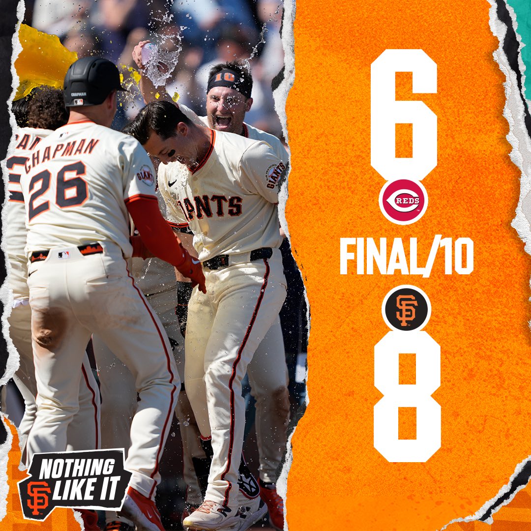 SFGiants's tweet photo. 7️⃣ straight runs to complete the comeback https://t.co/zSyqkuXmcF