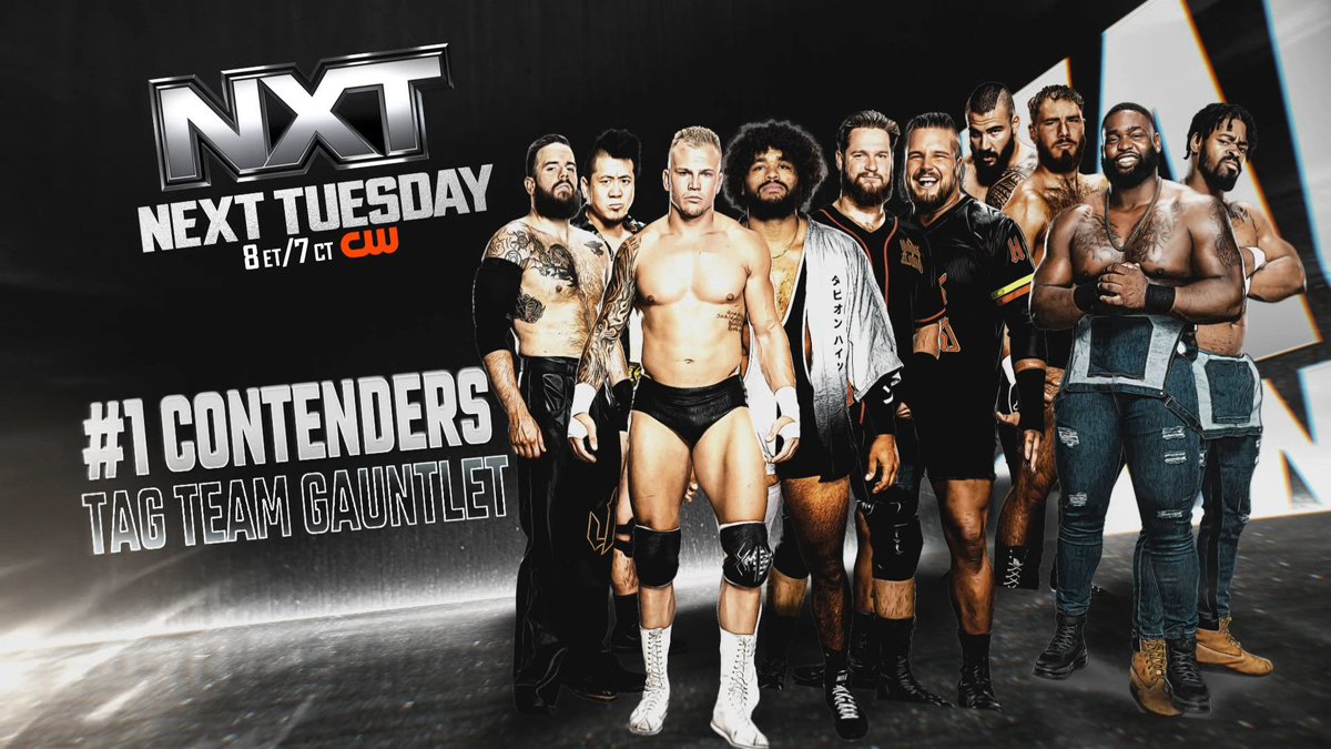 WrestleOneBR's tweet photo. ⚫️ Card do #WWENXT para a semana que vem: (15/04)

- Tag Team Gaunlet para descobrirmos os adversários de Fraxiom no S&amp;D.

- North American Title - #1 Contender's Fatal 4-Way Match.

- As classificatórias para a Ladder Match seguem! https://t.co/DTEbsM9Dff