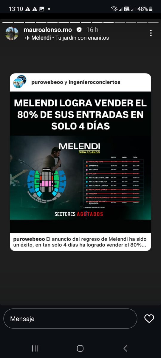 Exito total
<a href="/MelendiOficial/">Melendi Oficial</a> 
<a href="/melendi_tour/">Melendi Tour Oficial</a>