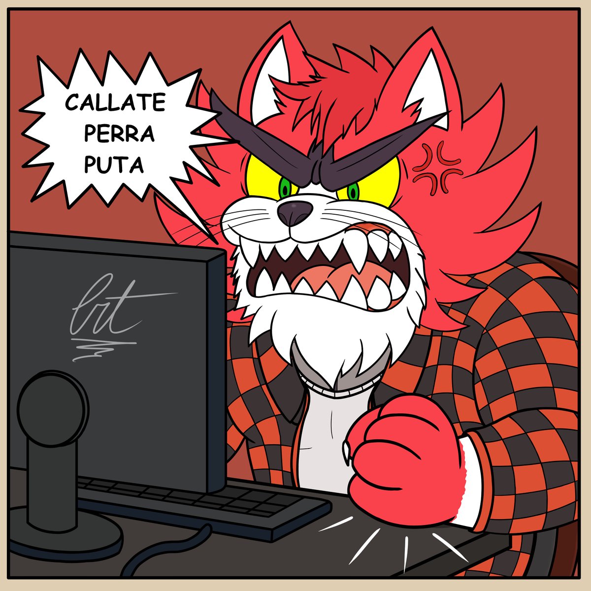 Un dibujo para la pinche chillona de <a href="/_uni19_/">Uni</a>  que le debía un dibujo hace tiempo 💀
#Jigglypuff #Incineroar #webcomic