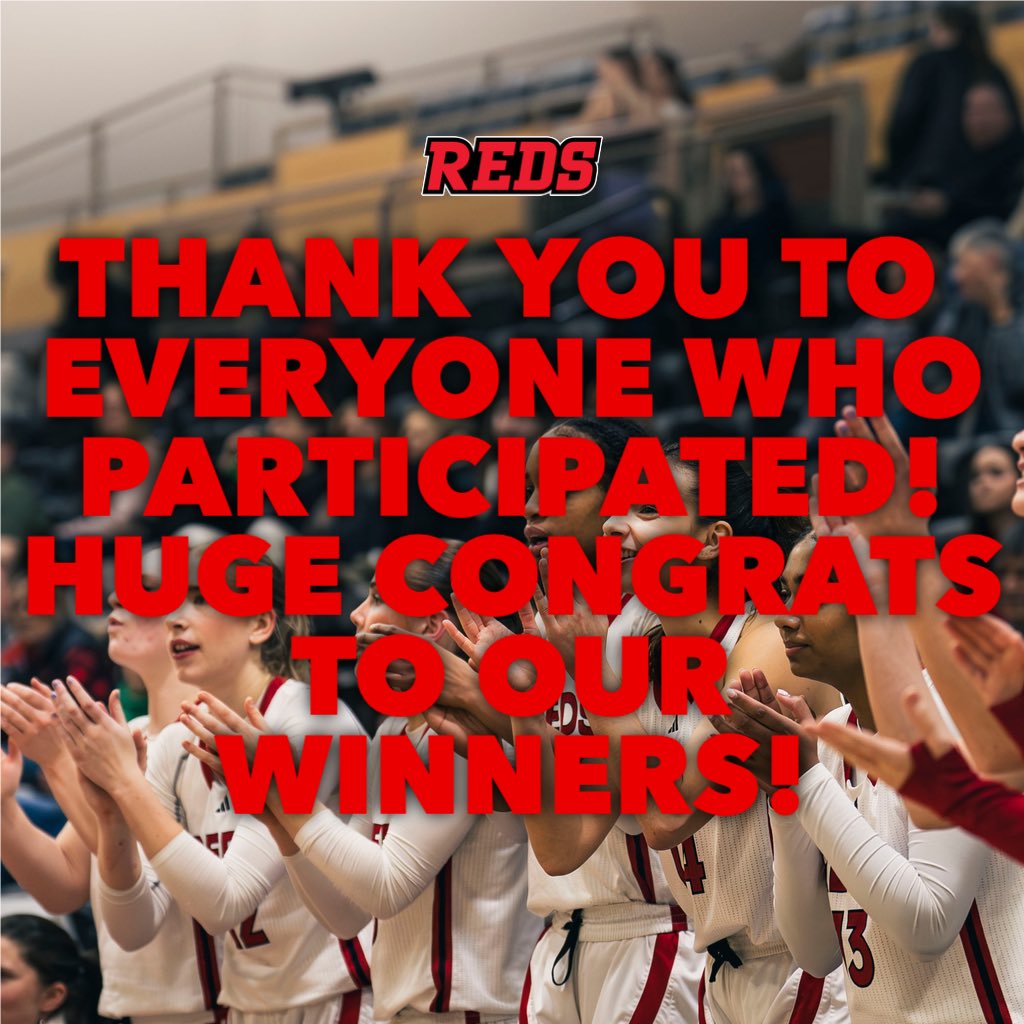 ‼️UNB WBB MARCH MADNESS BRACKET CHALLENGE RESULTS‼️

Huge thank you to everyone who participated in this year’s challenge by buying a bracket! Congrats to our winners and we hope to see everyone around again for next year’s challenge!❤️🤍🖤

#goredsgo