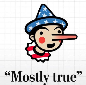 DTaudin's tweet photo. @BFMTV J’aime beaucoup le rating - après fact-checking - des declarations politiques de l’administration Trump, y compris celles de son chef. De 1 a 4 Pinocchios. https://t.co/aKCnMQHyOW