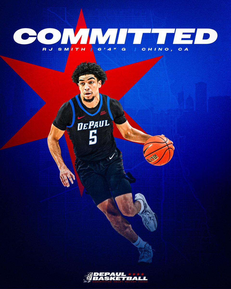 247HSHoops's tweet image. NEWS: Colorado transfer RJ Smith has committed to DePaul, he tells @LeagueRDY.

Smith is a 6-foot-3 guard who played the last two seasons at Colorado. He started 16 of 34 games this season. Native of Chino, California.

He averaged 6.2PPG, 2.5RPG and 1.7APG this season. Shot…