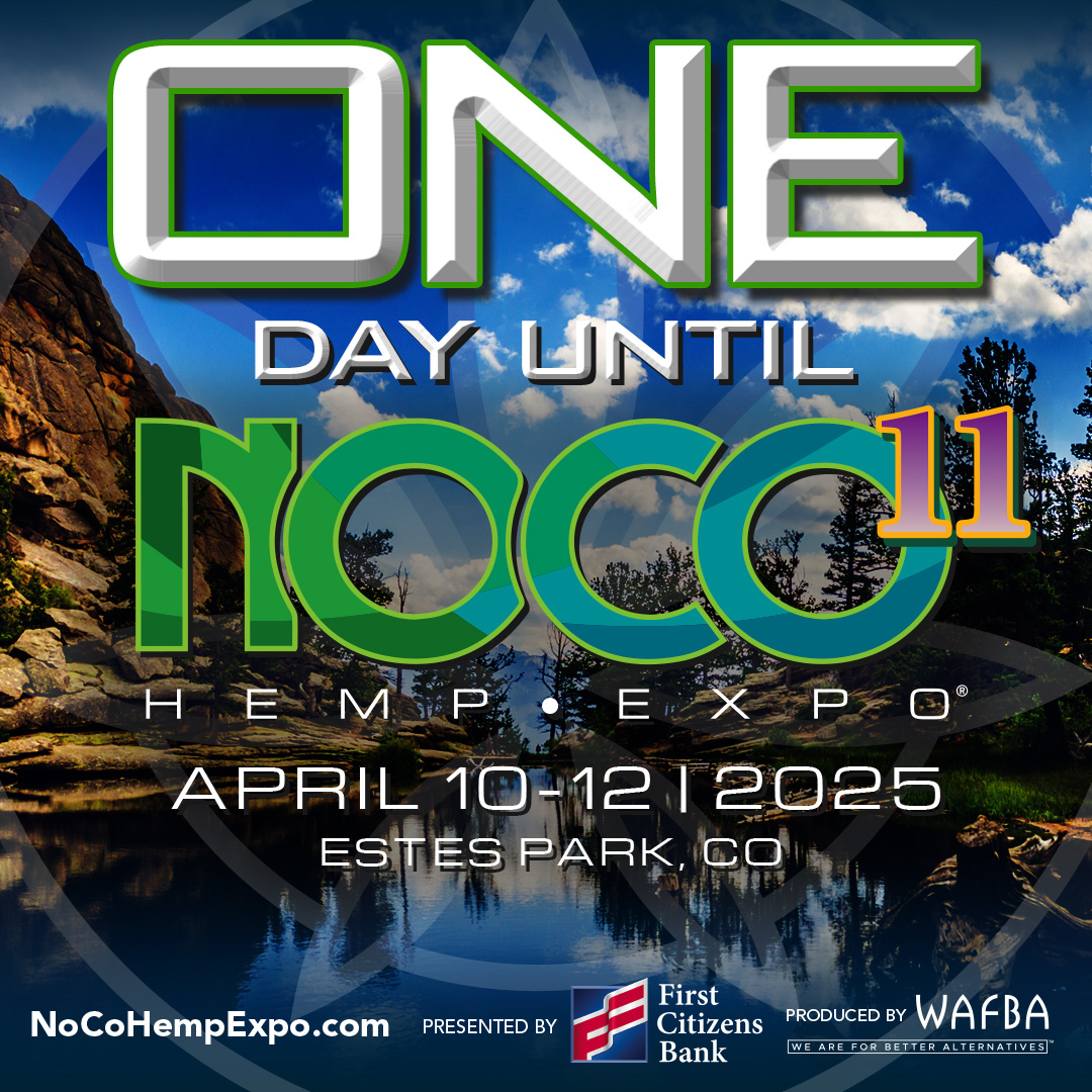 🚨 1 DAY TO GO!
#NoCo11 kicks off tomorrow in Estes Park, CO 🌿

If you believe in hemp’s power to change the world—this is where it happens.

🗓️ April 10–12
🎟️ Don’t miss out: nocohempexpo.com

#HempSavesTheWorld #NoCo11 #HempExpo #HempLeadership
