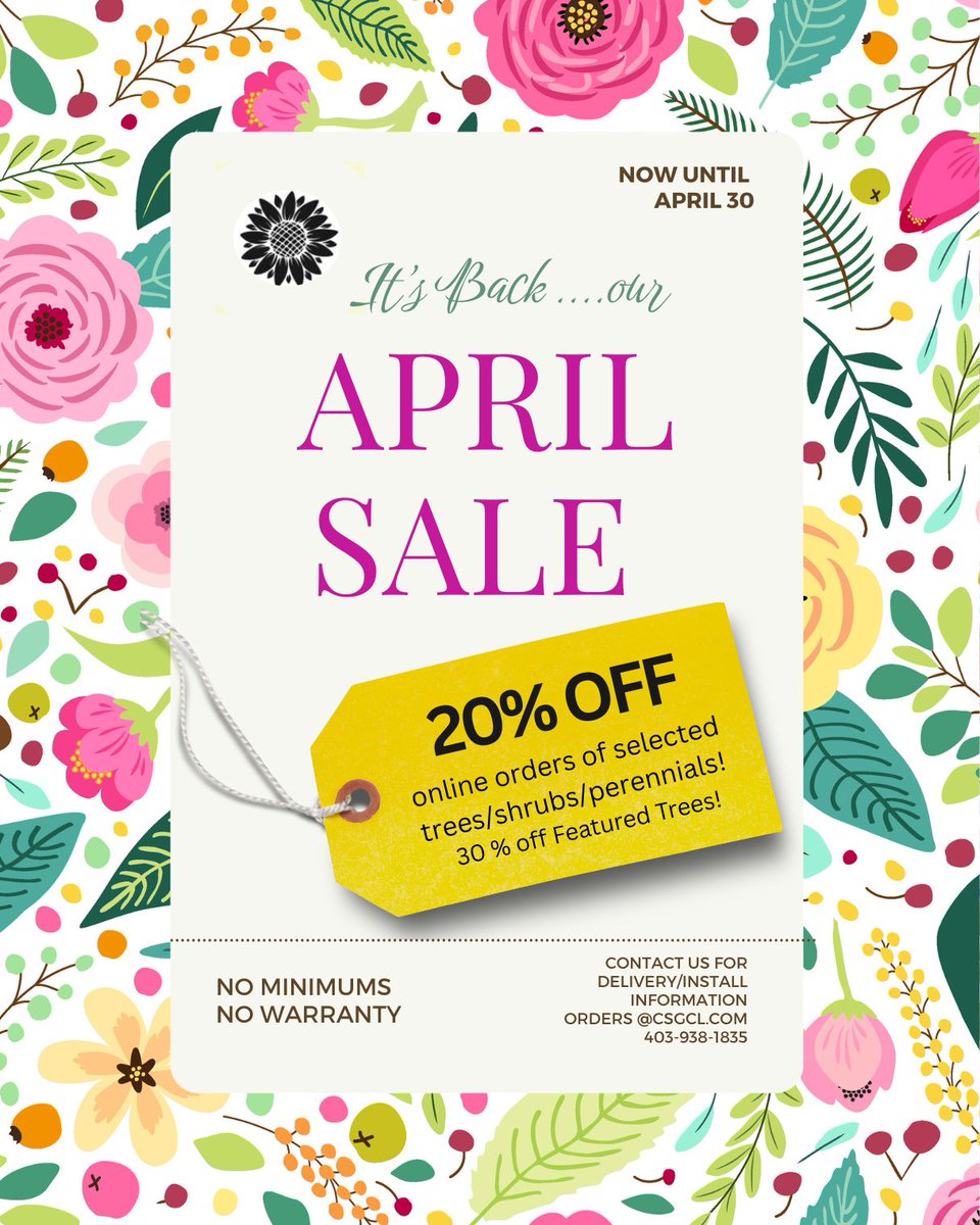 April Savings are On! Hanging Baskets can now be ordered online! - mailchi.mp/csgcl/5-days-l…