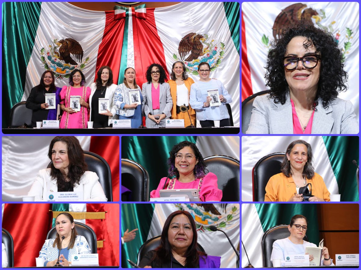 RitaBellLpz's tweet image. El libro “Alcaldesas Veracruzanas” resalta los avances de movimientos organizados de mujeres, los aciertos legales y guía los siguientes pasos para lograr la paridad en los municipios. 
Qué gusto coincidir con maestras y amigas queridas. Gracias y felicidades @MonicaMendozaM