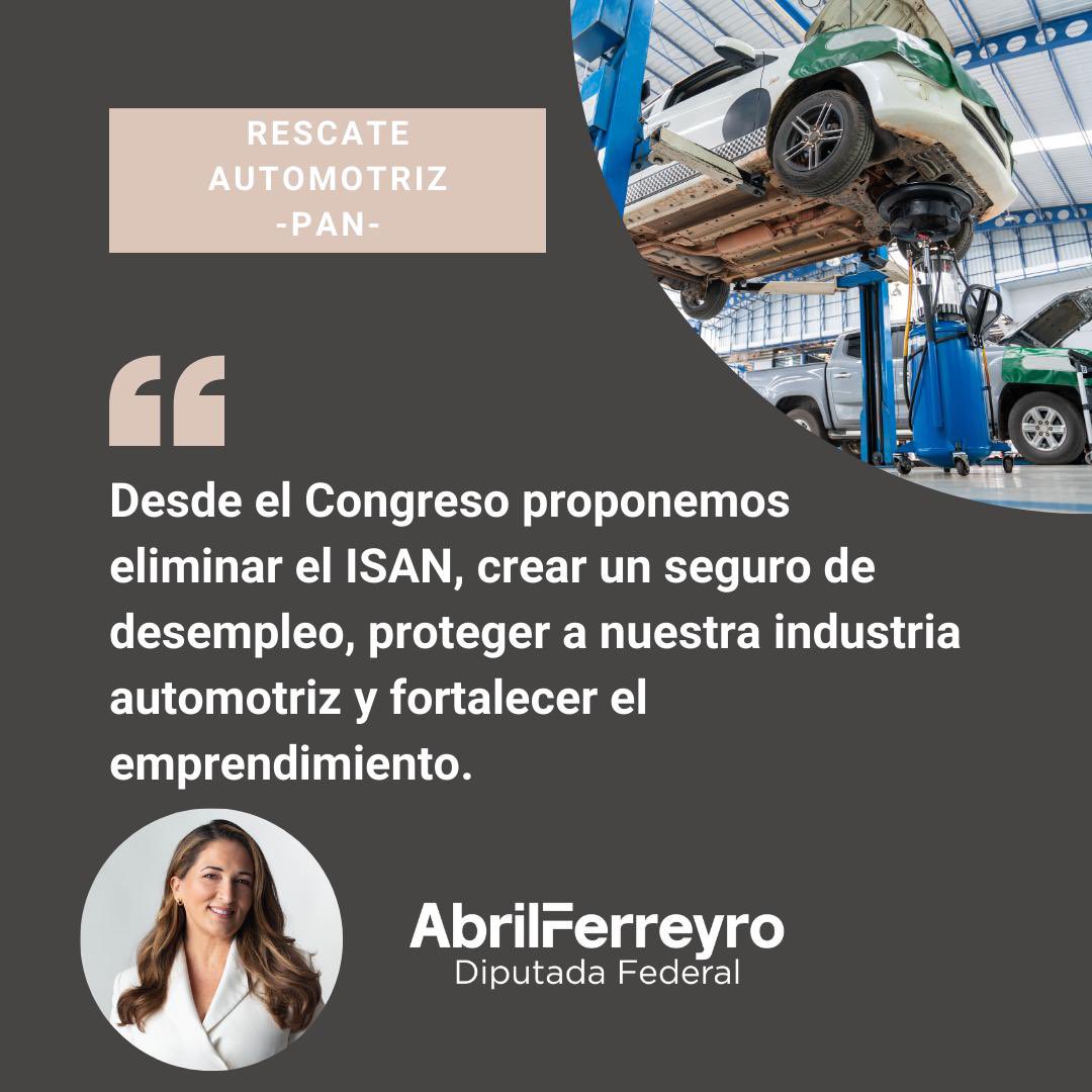 ¡Los <a href="/diputadospan/">Diputados PAN</a> no nos cruzamos de brazos! Estamos impulsando el #RescateAutomotrizPAN