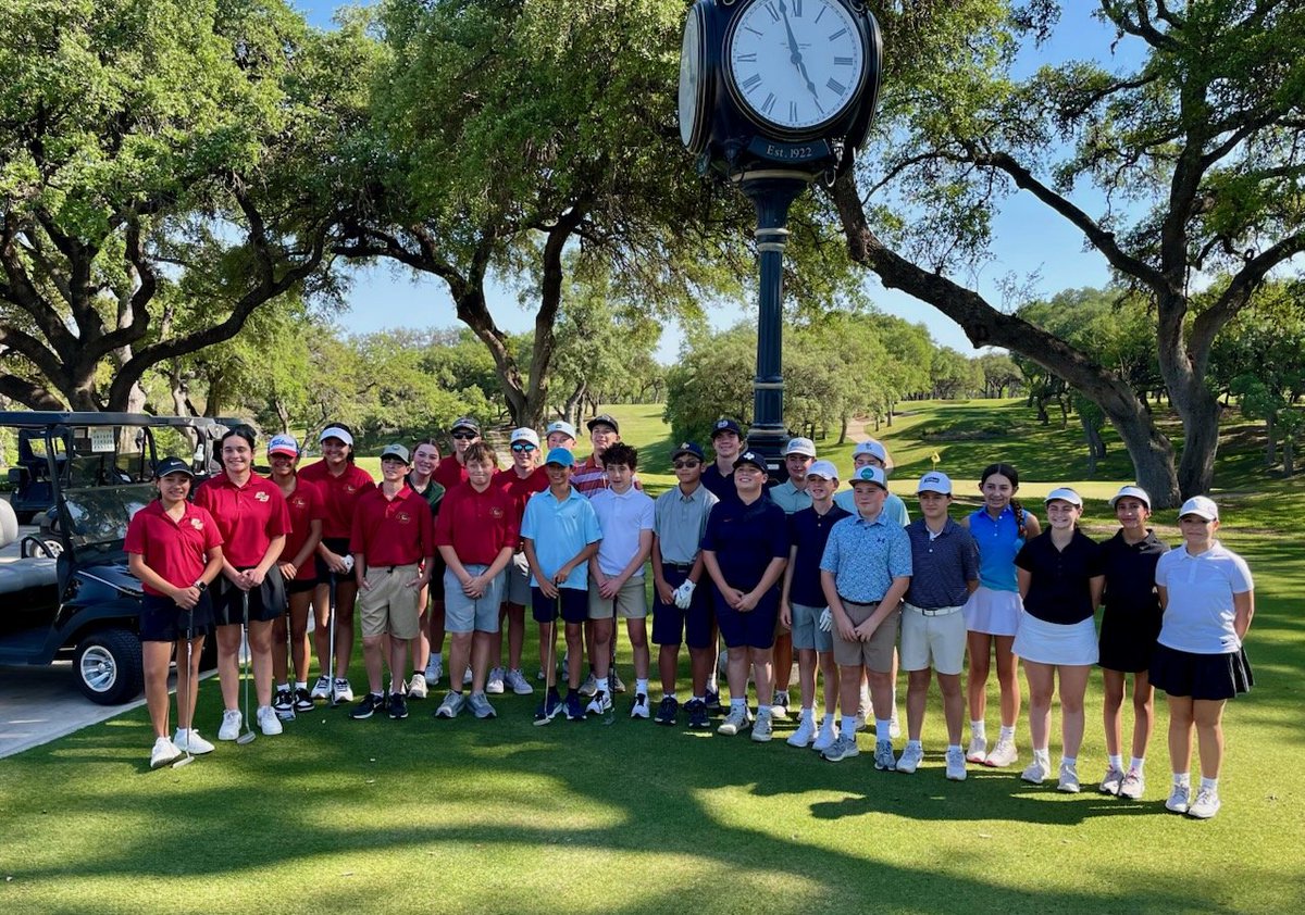 Our Lopez Panthers and the Bush Bulldogs are playing in the 2025 Gold Stone Cup to continue the Battle of Stone Oak on the golf course! #HUNTASONE <a href="/lopezneisd/">LopezLEADS</a> <a href="/NEISD/">North East ISD</a> <a href="/NeisdAthletics/">NEISD ATHLETICS</a> <a href="/reaganwayrhs/">Reagan High School</a>