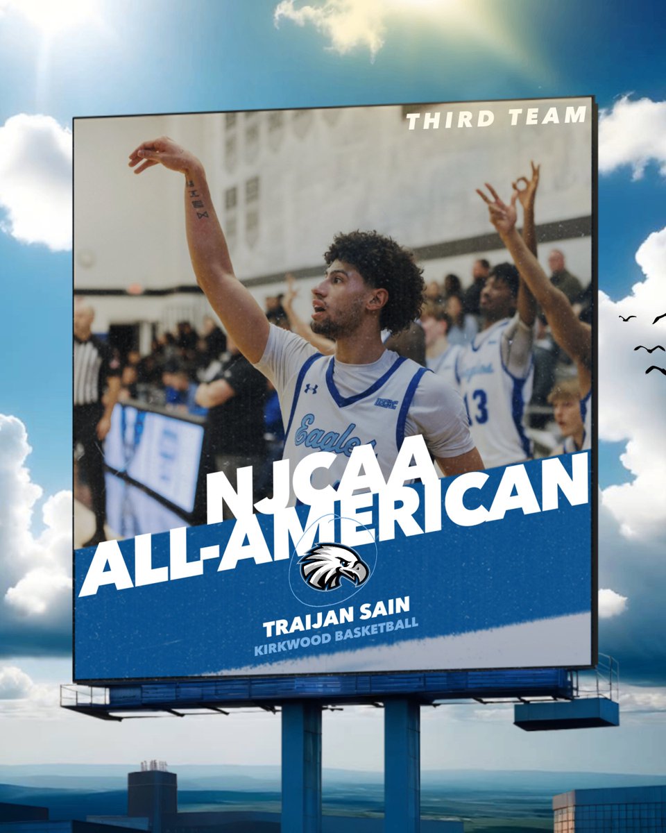 ＡＬＬ－ＡＭＥＲＩＣＡＮ

Congrats to Kirkwood Men's Basketball sophomore, 𝗧𝗿𝗮𝗶𝗷𝗮𝗻 𝗦𝗮𝗶𝗻, on earning <a href="/NJCAA/">NJCAA</a> Third Team All-American honors!
