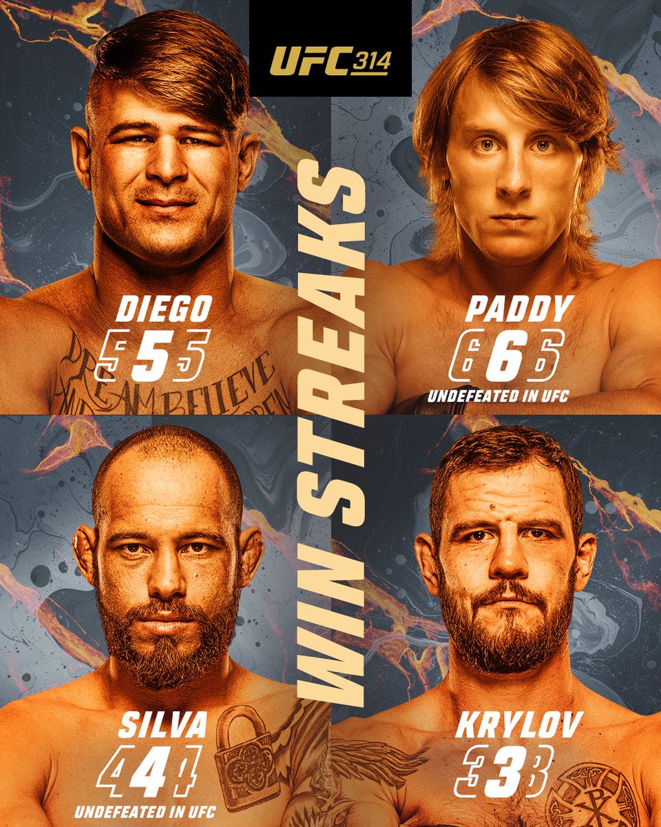 ufc's tweet photo. This card runs DEEP 😮‍💨

[ Watch #UFC314 LIVE on @ESPN+ PPV | SAT ] https://t.co/twRfaGmzay