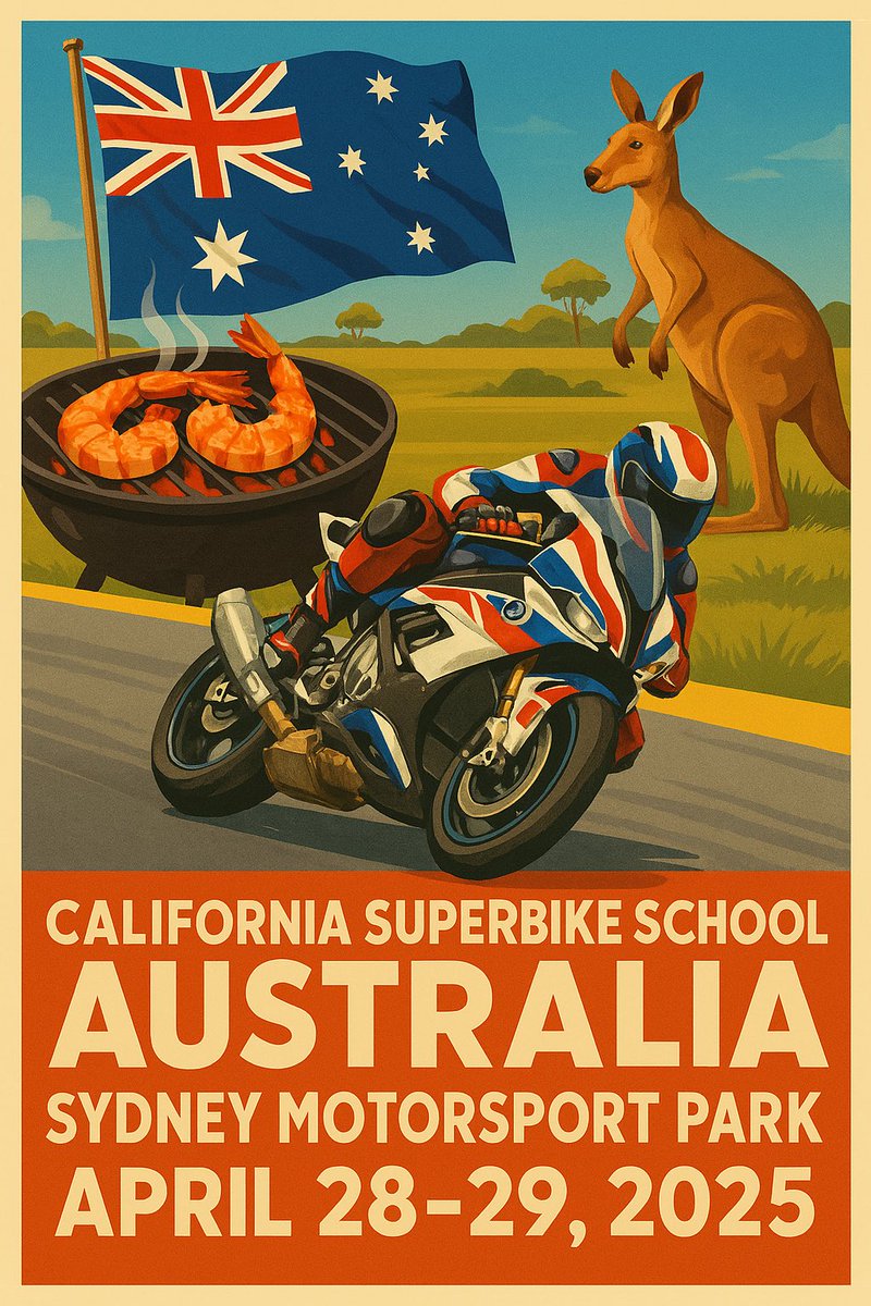 Schools are happening in Sydney later on this month too.