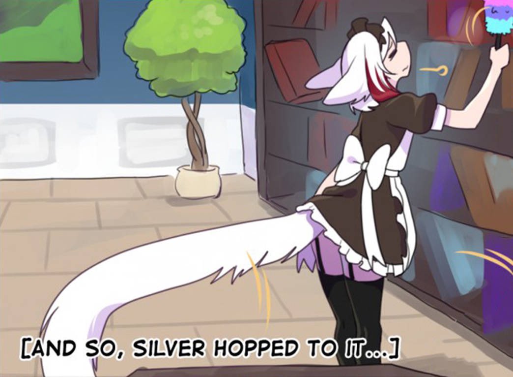 centeral_fan's tweet photo. Ahem, Silver shall be starting a new, never before seen, “maid service” all you gotta do is do a little “application” and if she likes your application enough then she’ll gladly be your personal maid to do whatever you want with ;3

❤️+♻️+🖼️ = rating https://t.co/BFfFCafakC