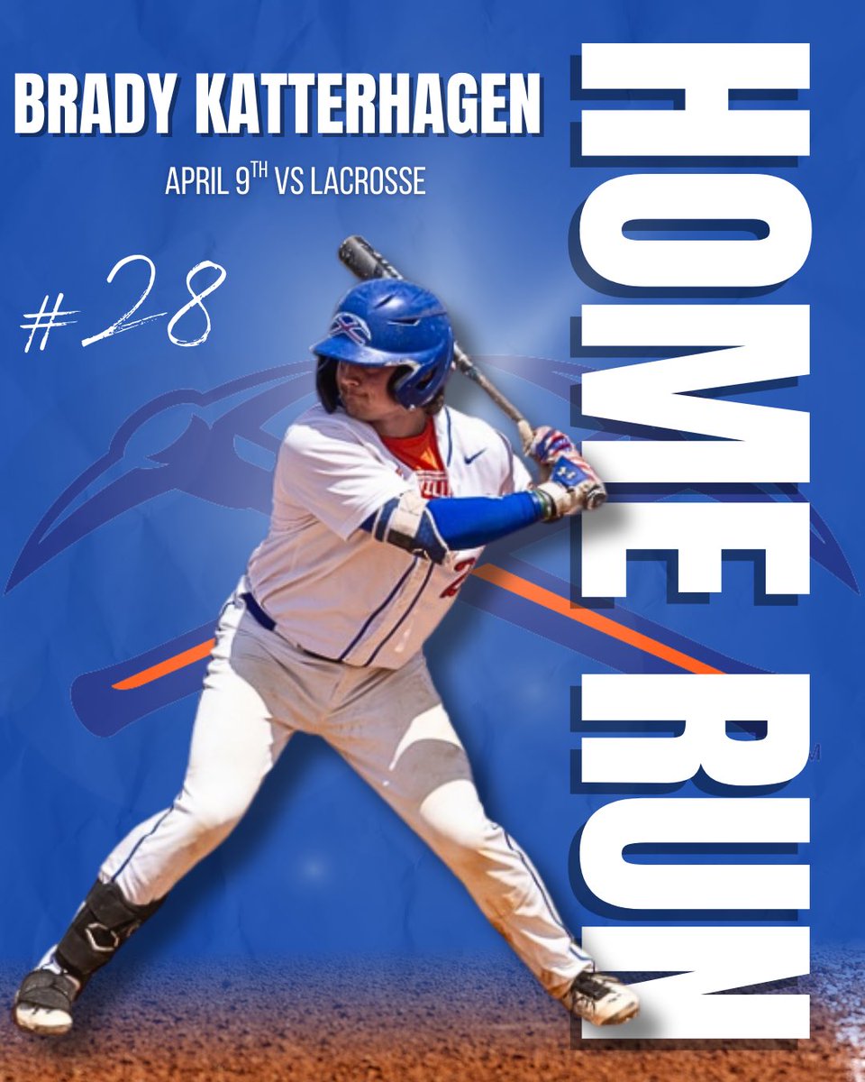 UWPlattBaseball's tweet photo. Hard work pays off. Brady Katterhagen with the bomb💣 over center field! Let’s go! #uwplatteville #baseball https://t.co/8kniDcO1lz
