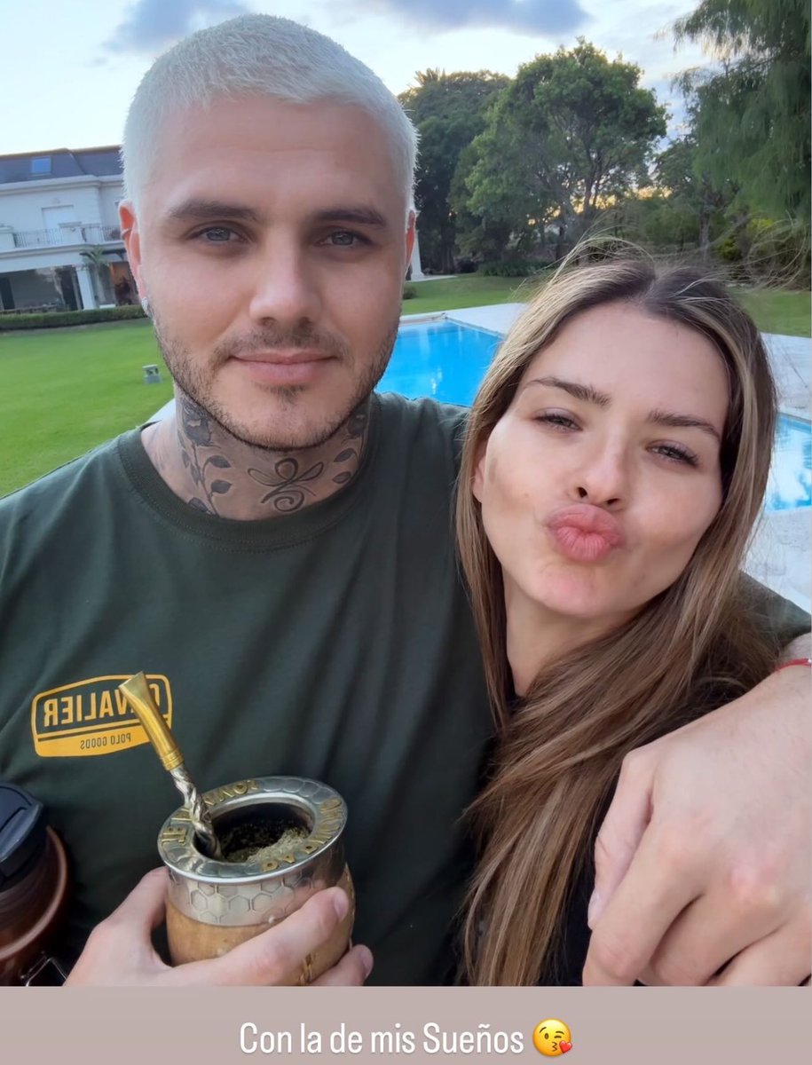 PtcRecargado's tweet photo. Ahora 🚨 
Mauro Icardi en IG
“Con la de mis sueños “ 💞 https://t.co/y5p1GzskC3
