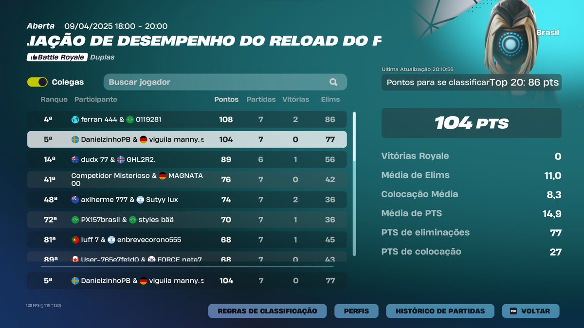 qualed finals reload xiters (cpa unico legitkkkkkkkkkkkk)