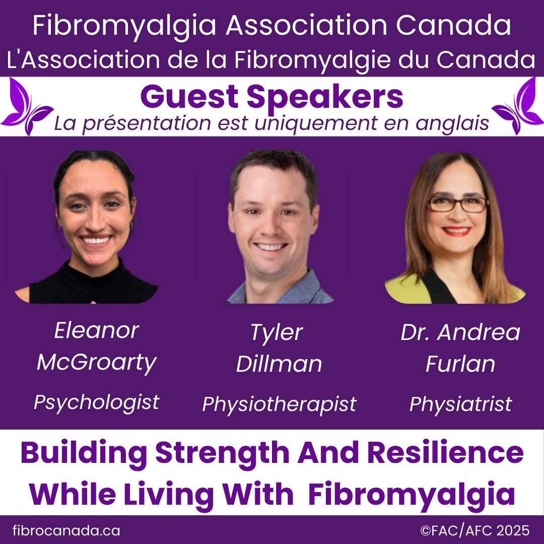 fibrocanada's tweet photo. ποΈ Save the Date!
ποΈ May 20 | π 12 PM ET
Join FACβs expert round table on building strength + resilience with fibromyalgiaπ
Hear from a physio, psychologist & physiatrist.
π Sign up: https://t.co/gqk2JZUbDH
#fibromyalgia #resilience #RoundTableTalks https://t.co/QBn8pDXvYI