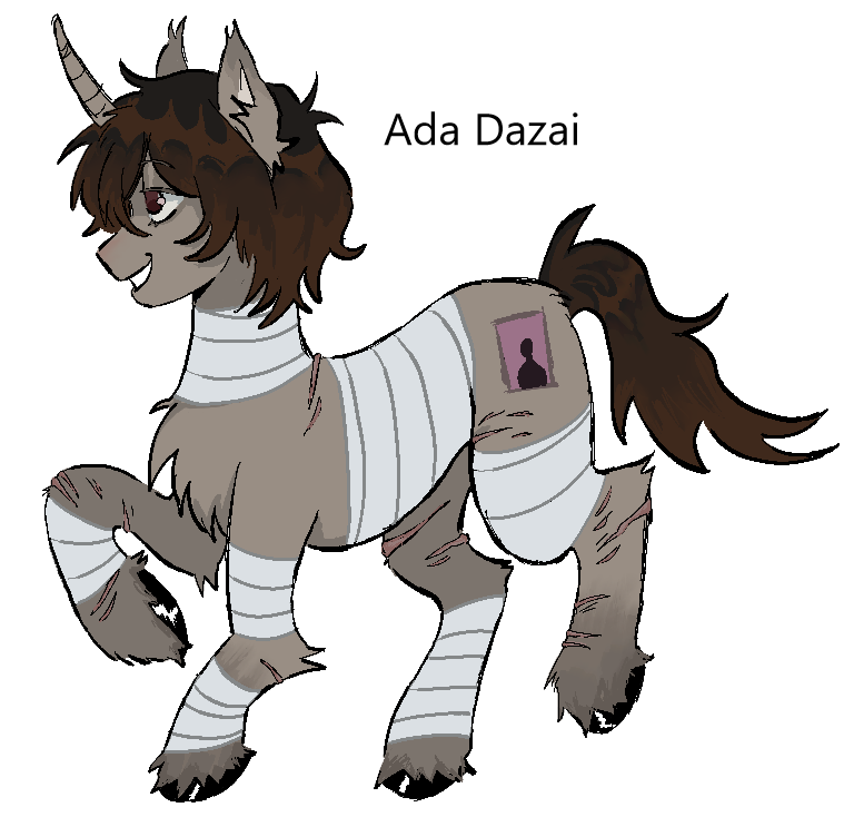 TerriblySadDay's tweet photo. pony dazai saving the world with the power of friendship https://t.co/L7Jjvbc17c