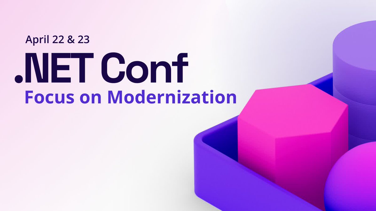 Modernizing .NET apps has never been more important, and involves technical upgrades, cloud migration, and modernizing people, processes, and skills.  

bit.ly/426S9Hq  

#Cloud #AI #DotNETConf