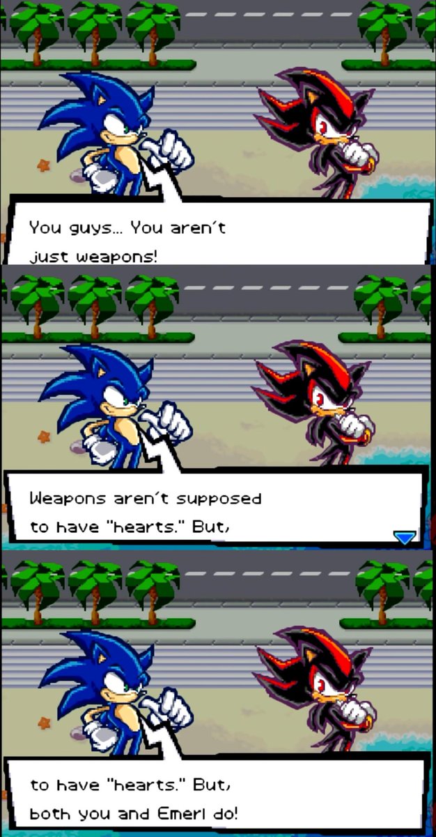 KingpinThawne's tweet photo. Why is Frontiers Sonic being considered a therapist for cheering up his friends who are down? Something HE ALWAYS DOES https://t.co/fm44GxD9p4