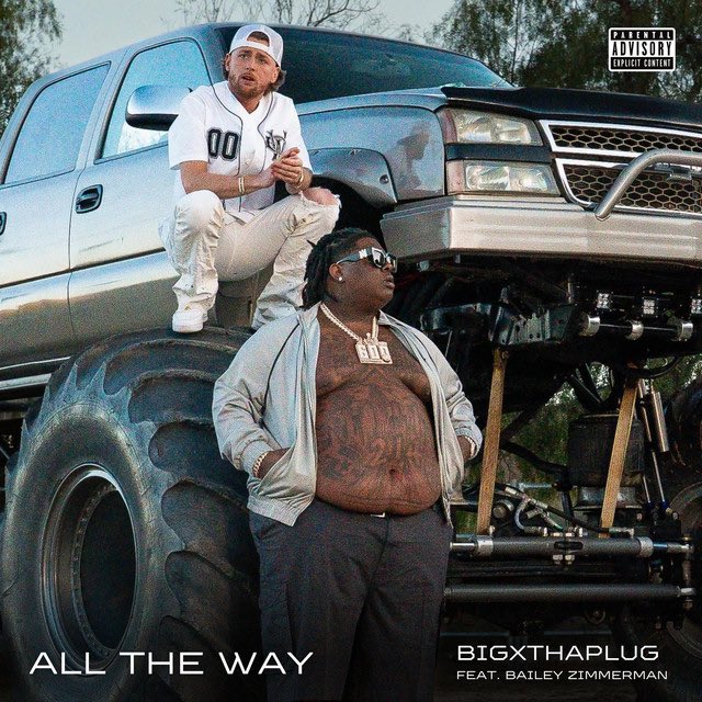 talkofthecharts's tweet photo. BigXthaPlug &amp; Bailey Zimmerman’s “All The Way” is aiming for a top 5 debut on the Billboard Hot 100, currently on pace for #4. https://t.co/tySoBof4mf