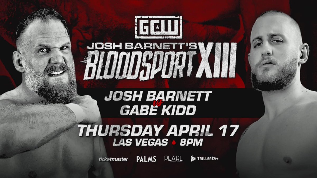 JoshLBarnett's tweet photo. A  relationship that spans years.

One that saw a master impart his knowledge to a young and hungry wolf. A pup now grown into a ravenous, mad dog. 

Will the teacher have to put a bullet into this rabid predator or will the student bite that hand that feeds completely off?

Gabe Kidd vs "The Warmaster" Josh Barnett at Bloodsport XIII.

Get you tickets now at the link in the comment below.