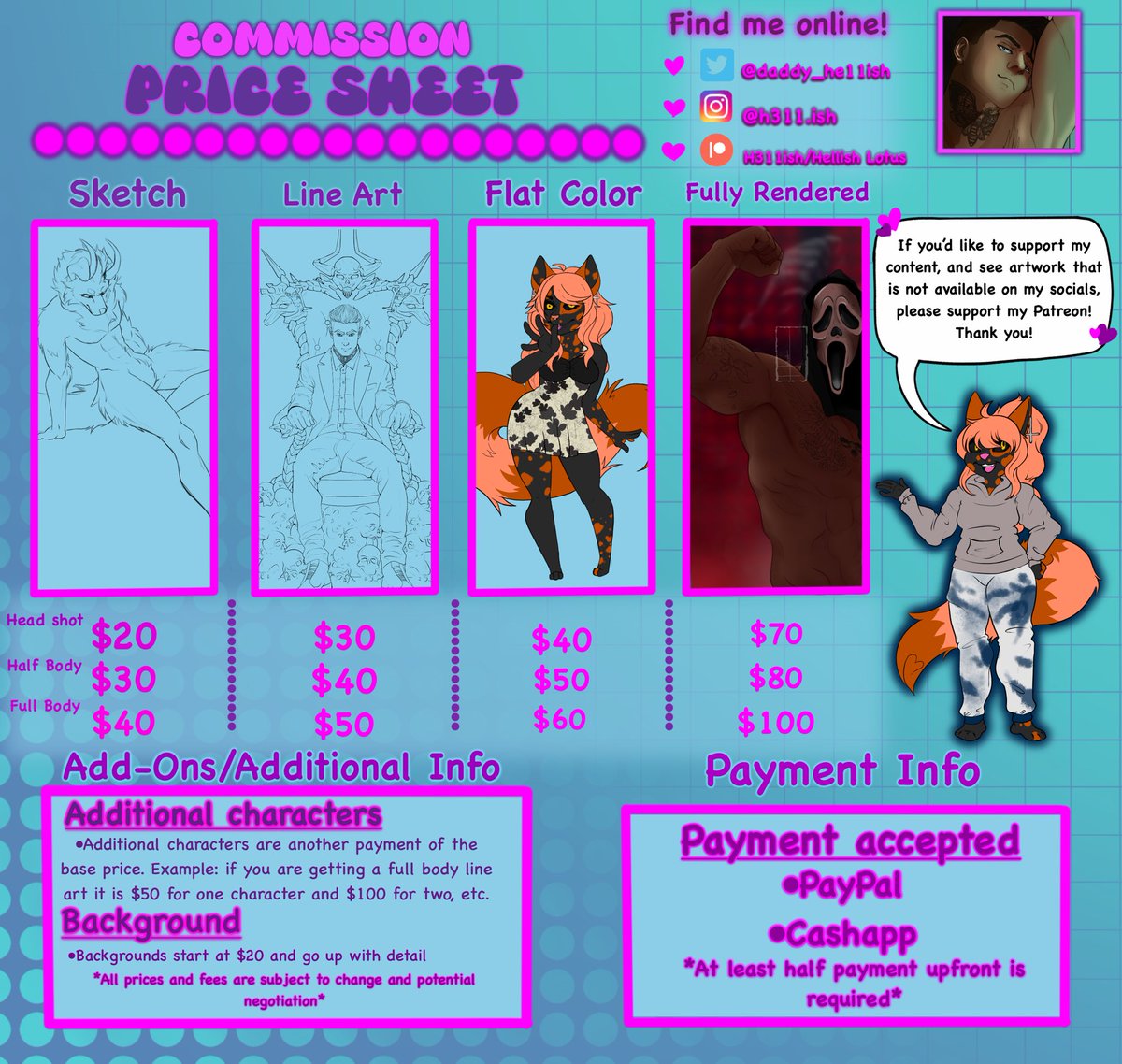 daddy_he11ish's tweet photo. Third times the charm? 
Commissions open! As well as Patreon up and running! If you’re interested in my art, consider subscribing! If you’d like a commission, feel free to reach out. I don’t bite😏

#digitalart #commissionsopen #patreon #subscribe #like #follow #procreate #artist https://t.co/FT4Hnp5Kla