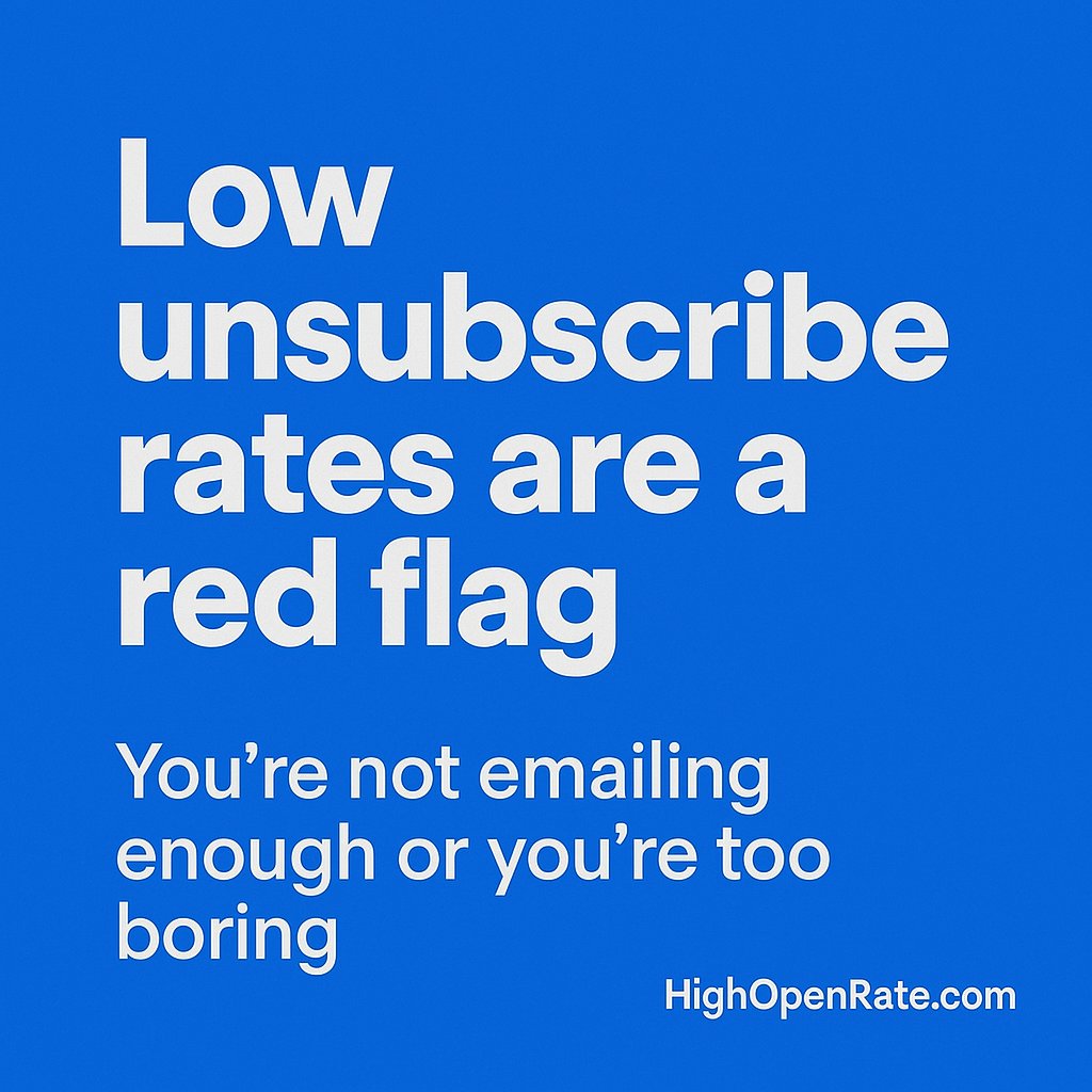 themattrosen's tweet photo. Your emails are too safe! No one unsubscribing? That’s not a win, that’s a warning sign.

Relevance > approval.

#EmailMarketingTips #EmailStrategy #EmailEngagement https://t.co/FPUJrXRWwc