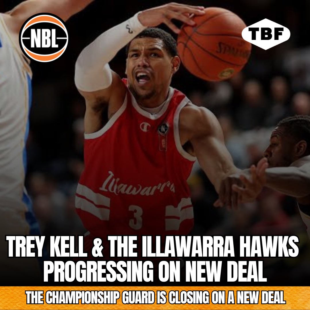 Trey Kell and the Illawarra Hawks are progressing toward a new deal that would bring the championship guard back to the club for NBL26.

While the exact terms of the deal remain unconfirmed, sources have told The Basketball Fix that the Hawks are keen to retain Kell, with