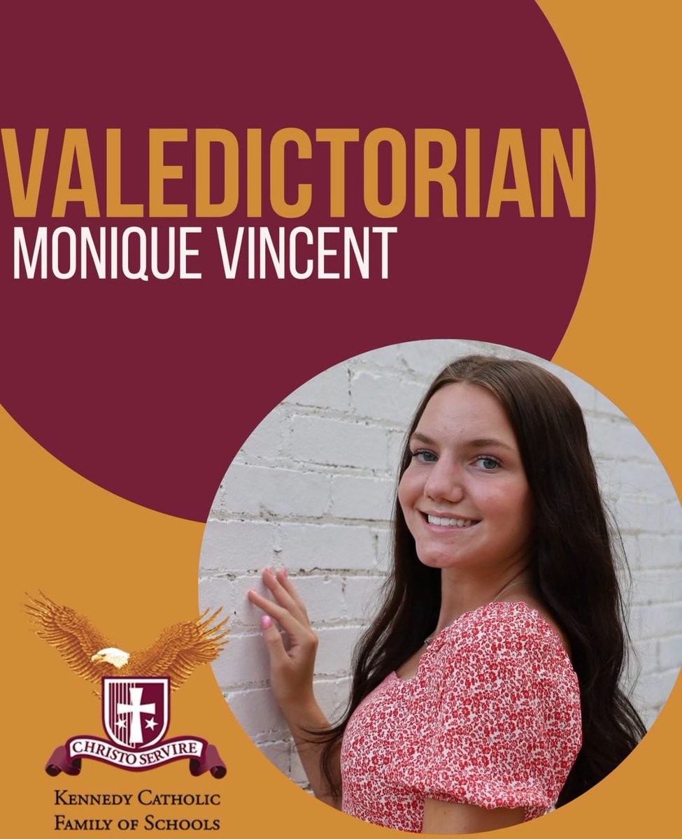 And look who’s VALEDICTORIAN! Our Captain, Monique Vincent! We are so proud of you Mo! #KCFamily