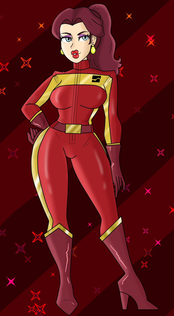 Her is my drawing of Pauline in her new Mario Kart World Aero suit! I love  this new redesign on her MK8D biker suit. Now to disassociate for 2 months  until I, image size:661x1200